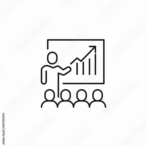 data analysis icon sign vector