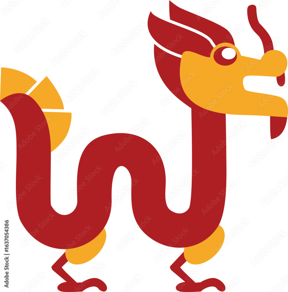 Obraz premium Dragon china culture