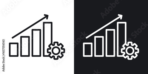 Productivity icon thin line outline art. Doodle graphics