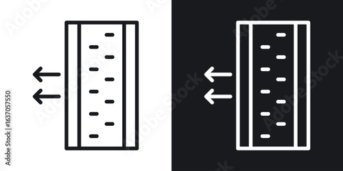 Insulation icon thin line outline art. Doodle graphics