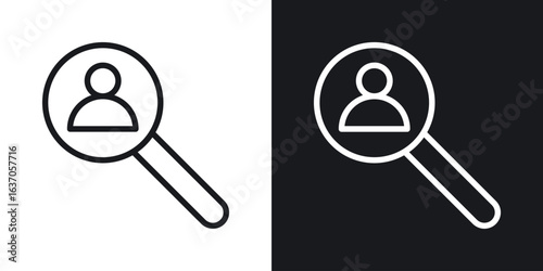 Hiring icon thin line outline art. Doodle graphics