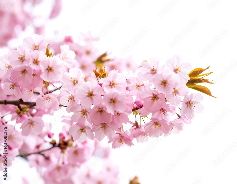 Fototapeta premium Delicate pink cherry blossoms