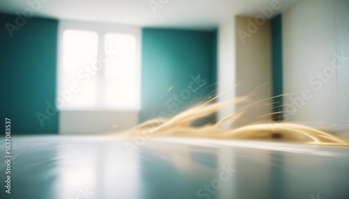 Photo interior modern design room 3d illustration