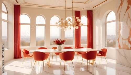 Photo interior modern design room 3d illustration