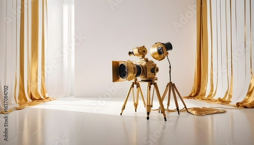 Photo interior modern design room 3d illustration