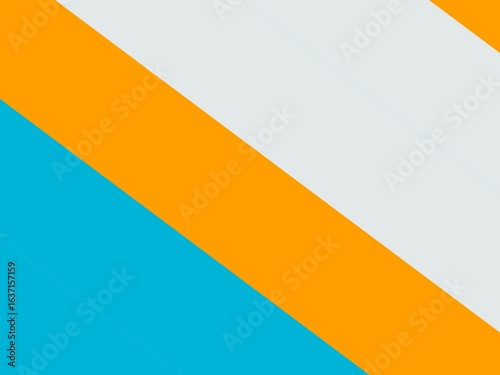 Vibrant abstract design with orange, white, and blue diagonals. Free Download Vibrant abstract design with orange, white, and blue diagonals. - GFXLoad