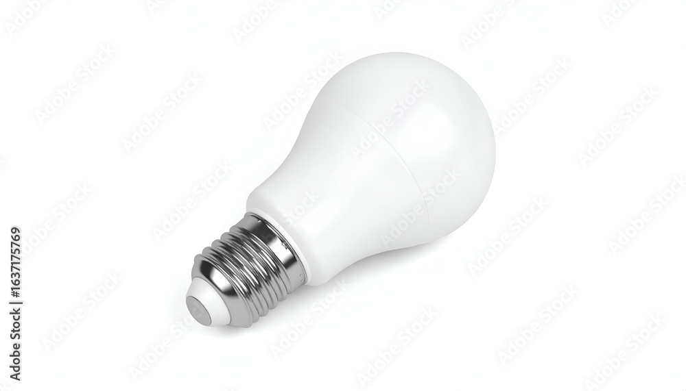LED Bulb with White Background. LED Bulb with White Background.