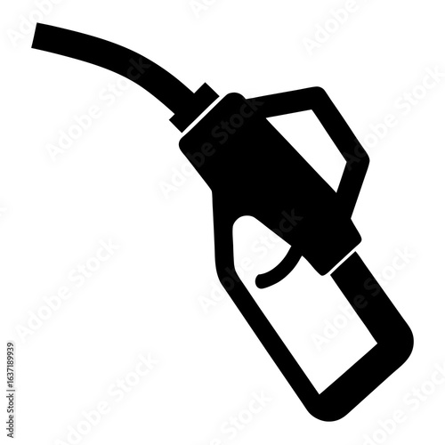 Red Fuel Pump Nozzle Gasoline Isolated High Quality Vector and Photo for Creative Use