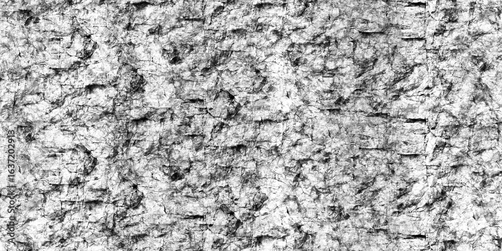 Obraz premium Gray abstract background with grunge texture resembling rough stone or aged wooden wall. Distressed surface effect perfect for posters, banners, product packaging or digital backdrops.