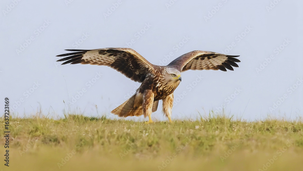 Fototapeta premium osprey in flight