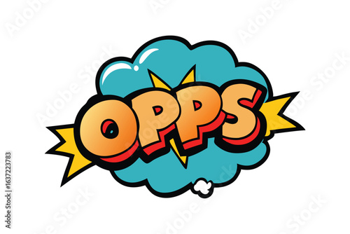Cartoon comic sign burst clouds. Speech bubble, Bang sign expression and pop art text frames.