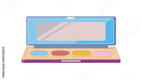 Eye shadow palette makeup beauty cosmetic face care kit colorful beauty product eye shadow container fashion