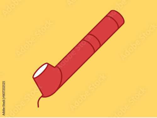 Canting batik icon. Asian culture vector icon. Flat illustration concept.