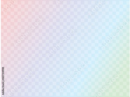 市松模様のパステルカラーグラデーションの背景２