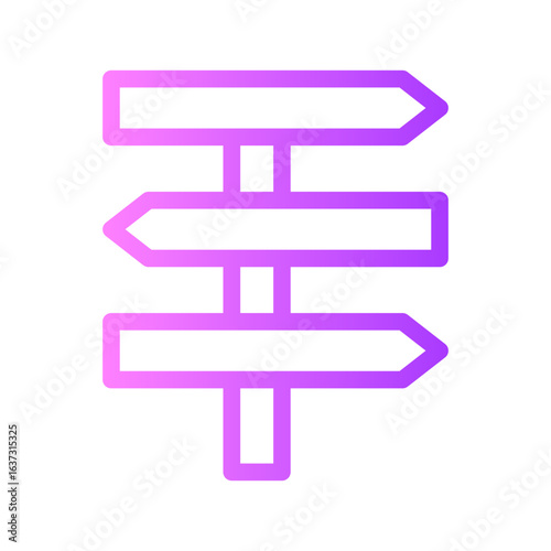 opinion gradient icon