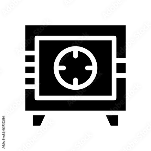 safebox glyph icon