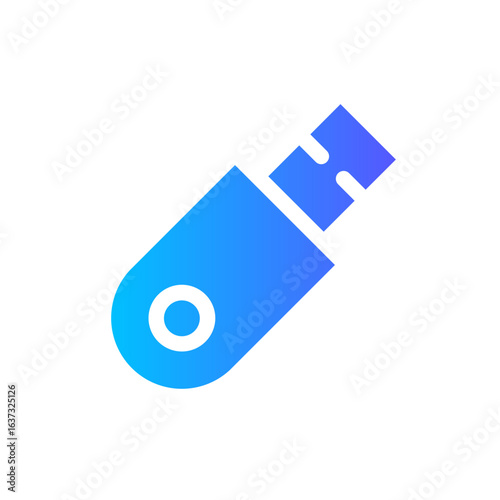 pen drive gradient icon