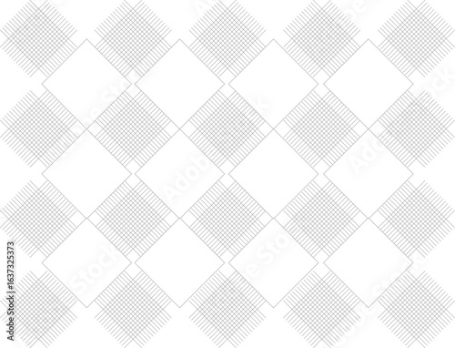 Modern abstract seamless geometric pattern design, line texture on white background, Modern line art illustration, Abstract floral wallpaper.