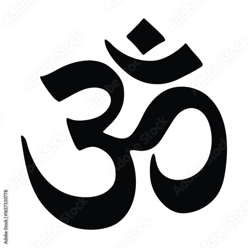 Explore the sacred om symbol hinduism spirituality meditation yoga peace divine mantra vector art