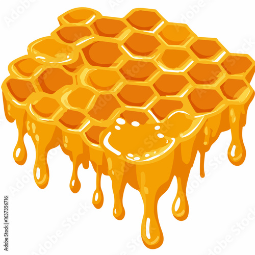 Honey vector diagram, exquisite vector diagram