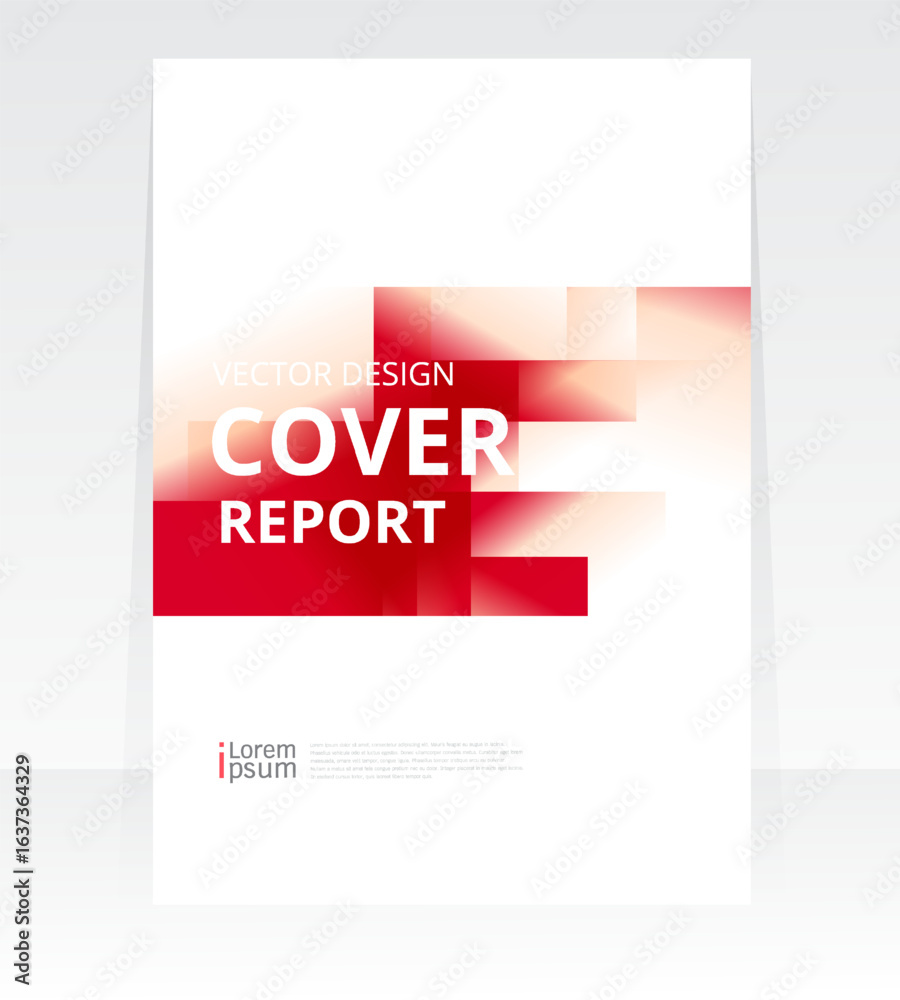 Naklejka premium Cover Report Brochure Flyer Banner Pattern background.