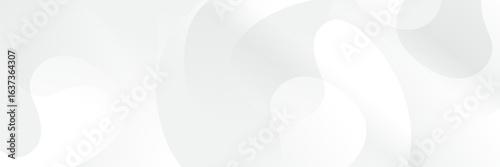 Abstract pattern white geometric banner design background.