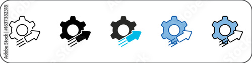 Performance Icon Pack Multistyle Illustration