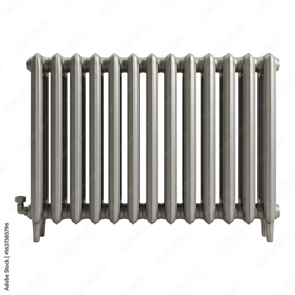 metal radiator isolated on white metal radiator isolated on white