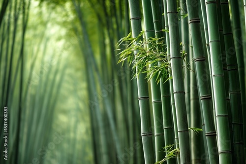 竹林の風景（日本・和風・背景・壁紙）