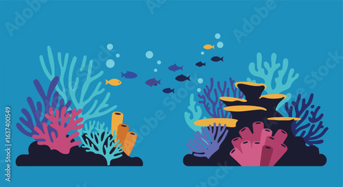 Coral Reef Scene