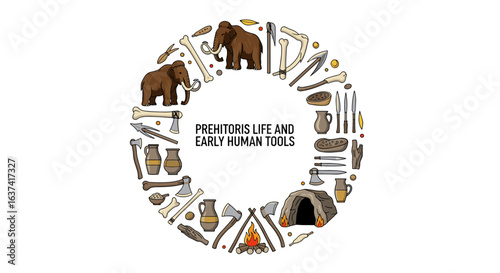 Exploring prehistoric life and the evolution of early human tools and inventions