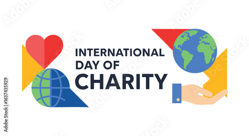 International Day of Charity Banner Global Helping Hands