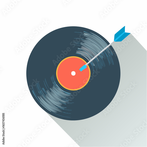 Vector illustration of a single fresh salmon and cucumber maki sushi roll, an iconic dish from traditional Japanese seafood cuisine isolated on a white background