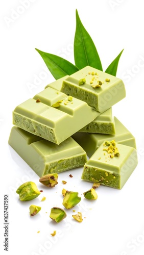 Pistachio matcha chocolate