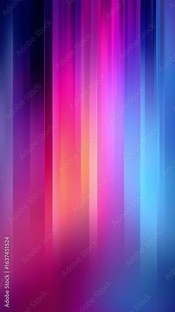 Abstract Rainbow Colors, Gradient Spectrum Background 4K Vertical Video Animation Abstract Rainbow Colors, Gradient Spectrum Background 4K Vertical Video Animation