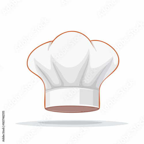 Chef hat icon for cooking classes, menus, or kitchen branding