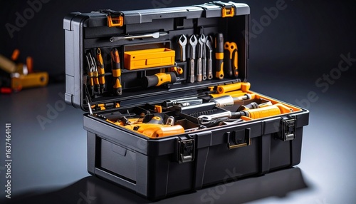 toolbox with tools