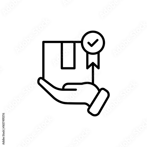 Product regulation outline icons, minimalist vector illustration ,simple transparent graphic element .Isolated on white background