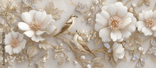 Ephemeral Floral Symphony of the Neo-Renaissance