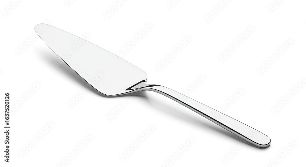 Fototapeta premium Polished Stainless Steel Cake Server.
