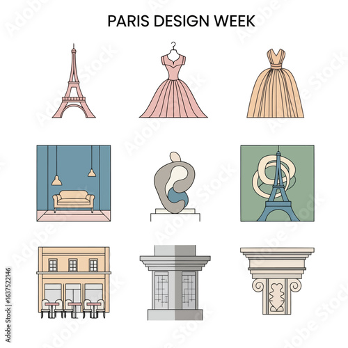 Parisian icons for a design week