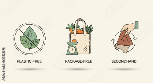 Digital mental wellness toolset icons for CBT journaling, emotion tracking, and daily mood rating