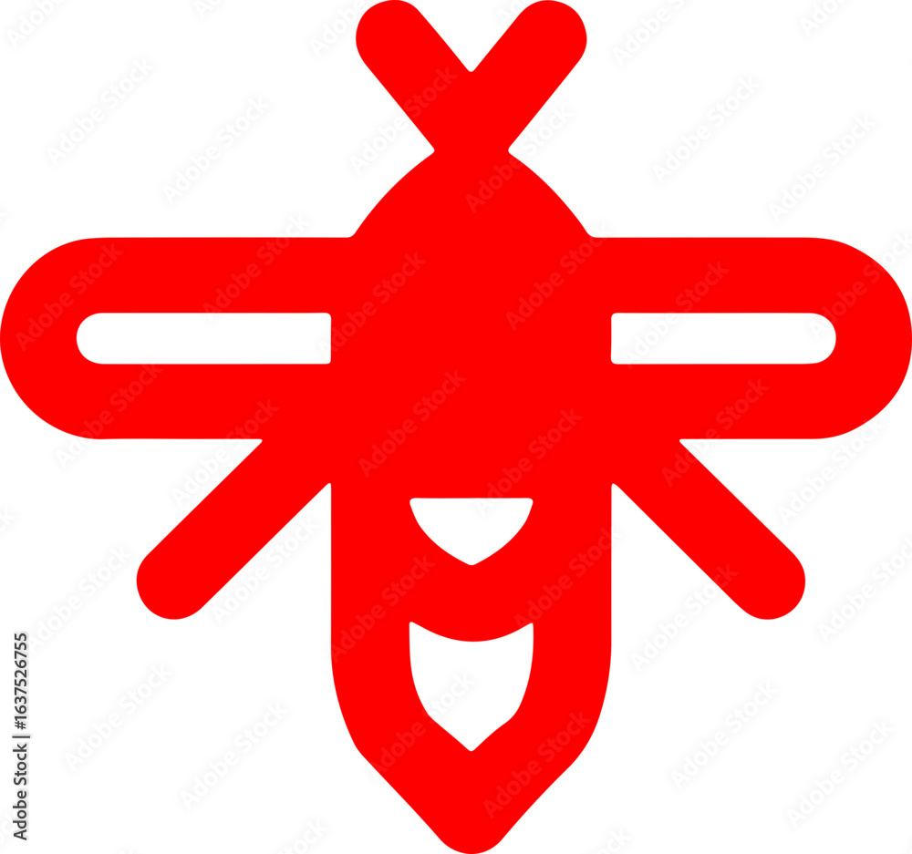 Fototapeta premium wasp icon 