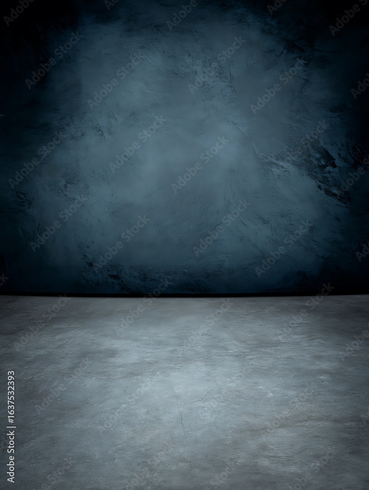 Fototapeta premium Abstract texture with gray concrete floor