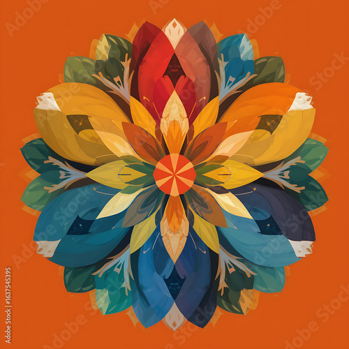 abstract flower background