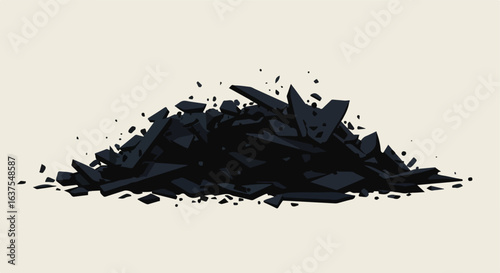 Pile of coal