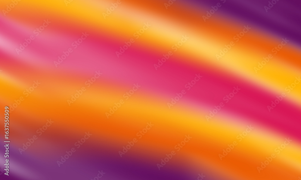 Obraz premium Abstract Fluid Gradient Background in Pink, Orange, Yellow, and Purple Soft Colorful Design