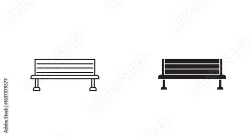 Park Bench Icon
