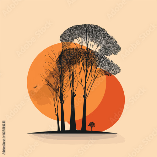 Incredibly Detailed Autumn Tree