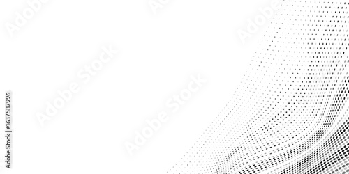 Set of halftone dots gradient pattern texture isolated on white background. Straight dotted spots using halftone circle dot raster texture. Vector blot  modern